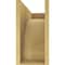 Ekena Millwork 8"W x 24"D x 16"H Classic Stockport Rough Cedar Woodgrain TimberThane Corbel, Primed Tan CORUR08X24X16STORCPR - alternate 4